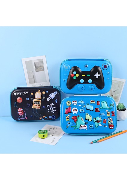 Unicorn Kalem Kutusu Kalem Kutusu Unicorn Kore Kırtasiye 3D Kalem Kutusu Büyük Kapasiteli Kalem Kutusu Kalemlik Estuche Escolar Okul Malzemeleri Kalem Kutusu (Yurt Dışından)