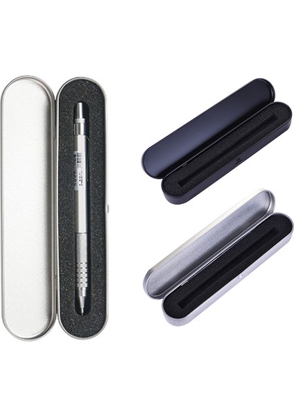 Açık Yeşil Gümüş Siyah Metal Kalem Kutusu Yüksek Kaliteli Koruma Kutusu Dolma Kalem Kalemler Kırtasiye Hediye Kutusu Ofis Okul Malzemeleri (Yurt Dışından) fiyatları