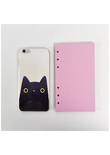 Pembe Boş A5 2023 Yeni 40 Sayfa A5 A6 Gevşek Yaprak Defter Kağıdı Dolum Spiral Ciltleme Dizini Iç Sayfalar Aylık Haftalık Günlük Planlayıcı Gündem (Yurt Dışından)