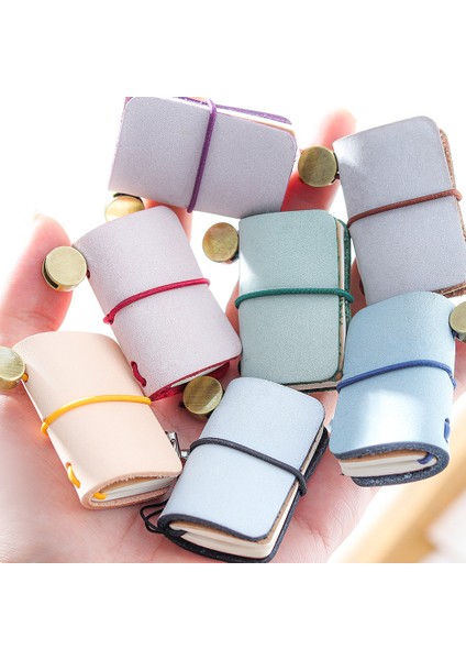 Mavi Retro Mini Taşınabilir Dizüstü Çekirdek Seyahat Dergisi Kitapçık Not Defteri Yazma Pedleri Günlüğü Kitap Günlük Planlayıcısı Organizatör Cep Kitabı (Yurt Dışından) modelleri