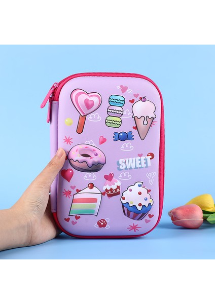 Butik Kalem Kutusu Kalem Kutusu Unicorn Kore Kırtasiye 3D Kalem Kutusu Büyük Kapasiteli Kalem Kutusu Kalemlik Estuche Escolar Okul Malzemeleri Kalem Kutusu (Yurt Dışından)