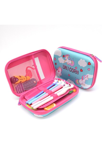 O Kalem Kutusu Unicorn Piornik Kawaii Okul Malzemeleri Büyük Estuche Escolar Estojo Escola Kalem Kutusu Estuche Kalem Kutusu Malzemesi (Yurt Dışından)
