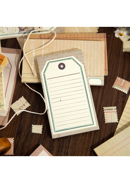 H Yoofun 50 Yaprak Hafif Vintage Temel Bloknot Malzeme Kağıt Önemsiz Dergisi Scrapbooking Kartları Retro Arka Plan Dekorasyon Kağıdı (Yurt Dışından) indirimleri