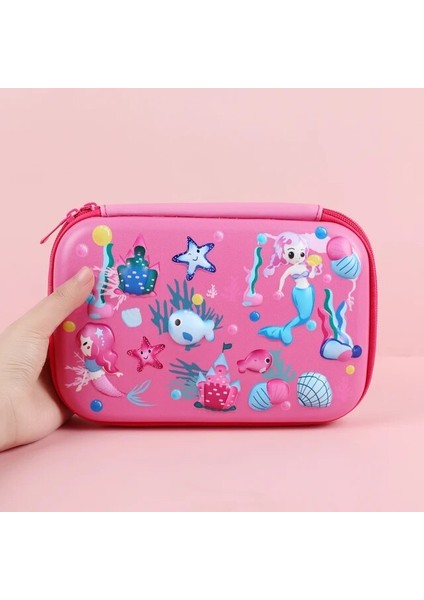 20 Sevimli Kalem Kutusu Kore Kırtasiye Kalem Kutusu Kalemlik Büyük Kapasiteli Kalem Kutusu 3D Trousse Unicorn Okul Malzemeleri Kalem Kutusu (Yurt Dışından)