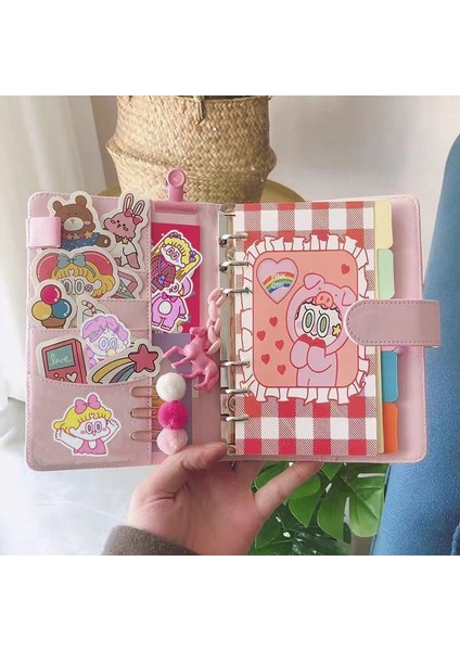 Bir Set Mor 142 Adet Kawaii Pu Deri Bütçe Bağlayıcı Nakit Zarflar Sistemi Seti Dizüstü Para Bütçe Tasarrufu Fatura Organizatör Binder Planlayıcısı (Yurt Dışından) fırsatları
