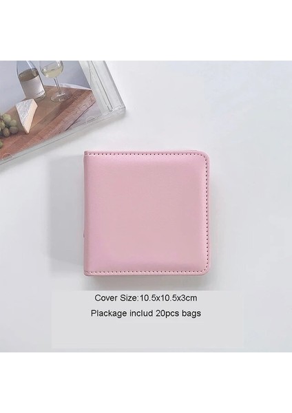 Pembe Set Skysonıc 3 Inç Pu Mını Bağlayıcı Fotoğraf Kitap Toplama 20 Adet Çanta Dahil Dergiler Gündem Planlayıcısı Dıy Kartpostallar Organizatör Hediye Seti (Yurt Dışından)