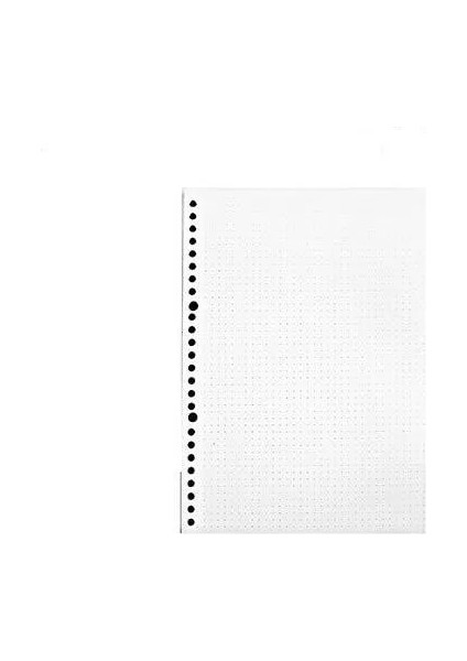 Nokta Dolum A5 20 Delik A5 B5 20 Delik Gevşek Yaprak Defter Dolum 60 Sayfalık Spiral Bağlayıcı Kağıt Dizini Iç Sayfa Nokta Izgara Boş Connell Kırtasiye (Yurt Dışından)