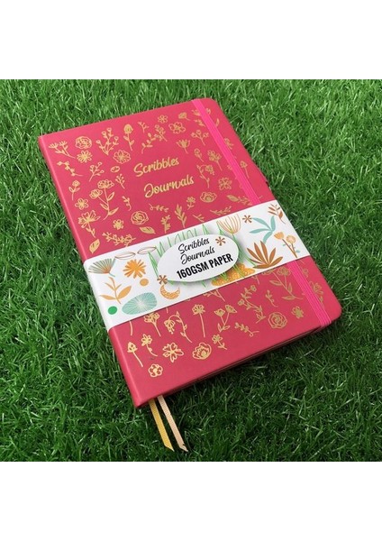 Pembe 5x5 Dot-Grıd Sayfa Nokta Izgara Dergisi A5 Pu Deri Kapak Mermi Noktalı Defter Çizim Bujo 160 Sayfa 5x5 mm Dot-Grıd Kalın 160GSM Kağıt (Yurt Dışından)