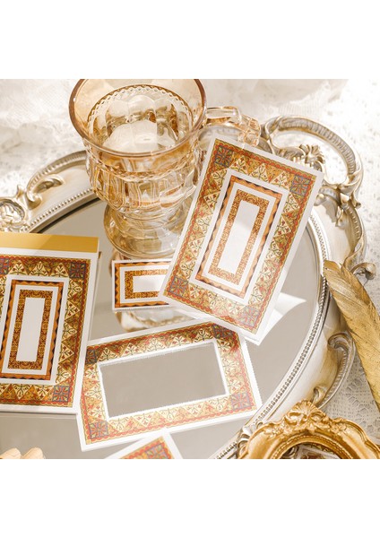 C 30 Adet/paket Vintage Çiçek Dantel Malzemeleri Kağıt Dekor Günlüğü Dıy Karalama Defteri Kolaj Kırtasiye Çok Fonksiyonlu Kraft El Işi Kağıdı (Yurt Dışından) fırsatları