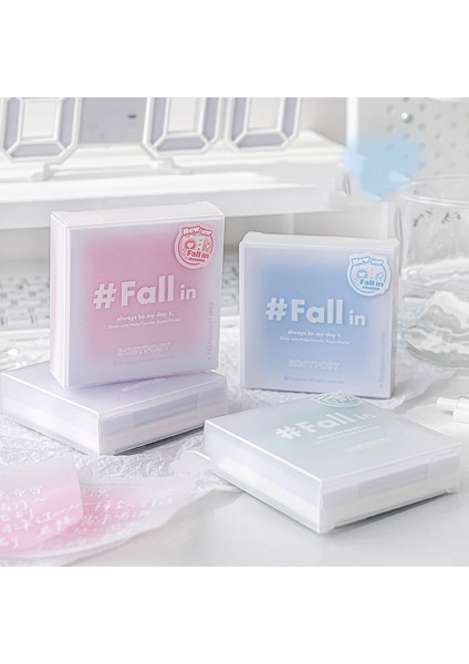 Bq-Fıdgn-02 112 Sayfa/kutu Ins Degrade Leke Lekeli Sülfürik Kağıt Bloknot Dıy Dergisi Scrapbooking Dekorasyon Sevimli Not Kağıdı Kırtasiye (Yurt Dışından)