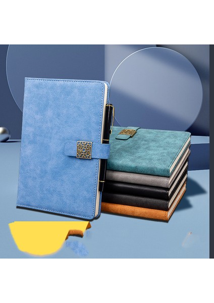 Yeşil Set A5 Chen Lın Retro Pu Deri A5 Dizüstü Günlüğü Planlayıcısı Vintage Pencere Izgaraları Manyetik Toka Not Defteri Kırtasiye Okul Malzemeleri (Yurt Dışından) fiyatları