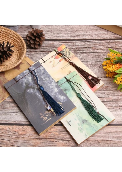 Endeks Bloknot 1 Adet Vintage Retro Çin Tarzı Dizüstü Eskiz Defteri Dergisi Günlüğü Kitap Not Defteri Haftalık Planlayıcısı Kırtasiye Ofis Okul Malzemeleri (Yurt Dışından)