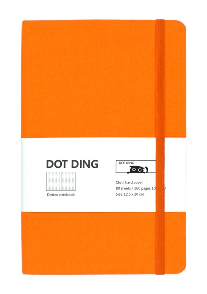 Turuncu A5 A5 Bullet Noktalı Günlük Planlayıcısı Ciltli Defter 100 Gsm 160 Sayfa Günlük Ofisokul Not Defteri Malzemeleri Kırtasiye (Yurt Dışından)