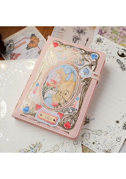 11.6X16.5 cm Yeni A5 Gotik Not Manyetik Toka Kitap Retro Sanat Yüksek Değer Zarif El Defter Küçük Kişilik Yaratıcı El Defter Hediyeler (Yurt Dışından)