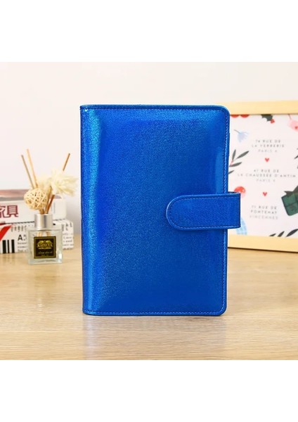 Glitter Mavi A7 A5 A6 Acıbadem Kurabiyesi Lazer Renk Timsah Desen Dıy Bağlayıcı Defter Kapağı Günlüğü Gündem Planlayıcısı Kağıt Kapak Okul Kırtasiye (Yurt Dışından)