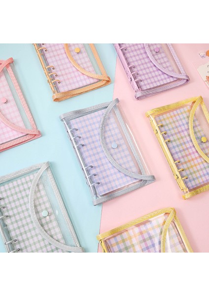 40 Adet Kuşak Pembe A5 A5 A6 Şeffaf El Defter Renkli Klipler ile Bağlayıcı Defter Kapağı Fotoğraf Etiket Toplama Kitap Planlayıcısı Kağıt Kırtasiye (Yurt Dışından) fiyatları