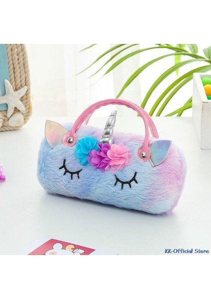 H03 Sevimli Unicorn Peluş Gözlük Durumda Gözlük Cep Okuma Gözlük Aksesuarları Taşınabilir Sıkıştırma Katlanır Gözlük Kutusu (Yurt Dışından) fiyatları