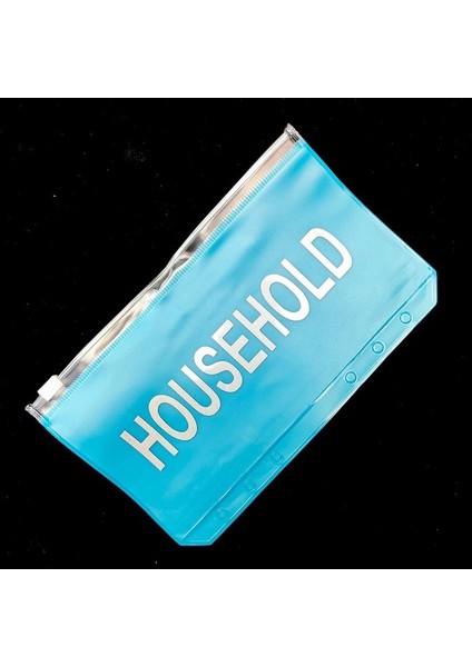 Ev A5 A5 A6 Mavi Nakit Planlayıcısı Pvc Bağlayıcı Cepler Temizle Fermuar Klasörleri 6 Delik Gevşek Yaprak Defter Bağlayıcı Dosyaları Raporları Bağlayıcı (Yurt Dışından)