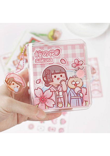 Yeşil Set Sharkbang 2023 80 Sayfalık 3 Delik Bağlayıcı Defter Seti Sakura Mini Gevşek Yaprak Dergisi Cep Günlüğü Gündem Hediye Okul Kırtasiye (Yurt Dışından)