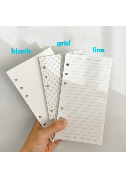 A5 Izgara Sevimli Glitter Pul Defter Kapağı A5 A6 Şeffaf Gevşek Yaprak Bağlayıcı Kitap Planlayıcısı Organizatör Spiral Dergisi Kawaii Dizüstü Bilgisayar (Yurt Dışından)