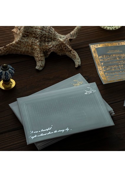 G Yoofun 10 Adet Altın Gümüş Malzeme Kağıt Dekoratif Önemsiz Dergisi Şiirler Kartları Kırtasiye Scrapbooking Günlüğü Albümü (Yurt Dışından) fırsatları