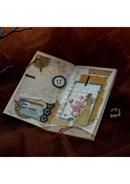 G Yoofun 10 Adet Altın Gümüş Malzeme Kağıt Dekoratif Önemsiz Dergisi Şiirler Kartları Kırtasiye Scrapbooking Günlüğü Albümü (Yurt Dışından) indirimleri