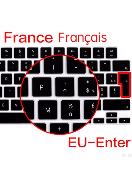 Fransa Ab A1398 PRO15 Klavye Kapağı 2005 - 2022 Yeni M2/m1 Macbook Pro /air 13/15/13.6/16/12 Inç Cilt (Ingiltere/abd DÜZENI)A2681/A2442/A2779/A2780/A2338 (Yurt Dışından)