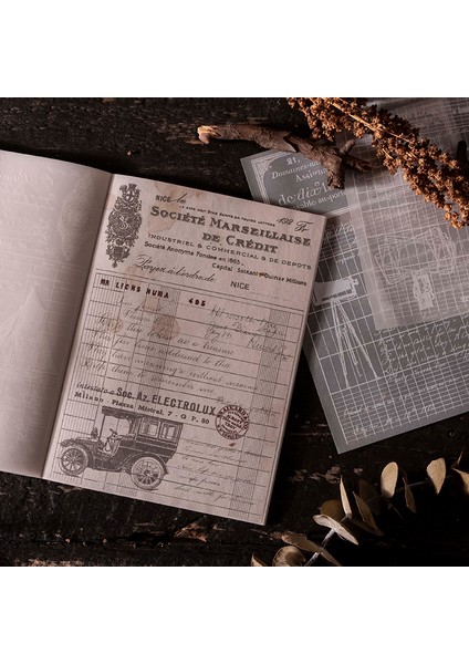 Stil 3 Yeni Perakende Antika Eski Zamanın Gölgesi Deco Kağıt Bloknot Malzeme Kitap Not Defteri Dergisi Scrapbooking (Yurt Dışından) indirimleri