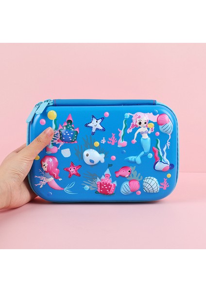 23 Unicorn Kalem Kutusu Kore Kırtasiye Kalem Kutusu 3D Kalemlik Büyük Kapasiteli Kalem Kutusu Okul Malzemeleri Trousse Scolaire Kalem Kutusu (Yurt Dışından)