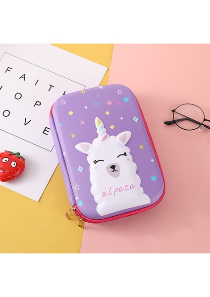 O Kalem Kutusu Çiçek Kız Kalem Kutusu Kawaii Kırtasiye Büyük Kapasiteli Kalem Kutusu Trousse Scolaire Okul Malzemeleri Sevimli Kalem Kutuları (Yurt Dışından)