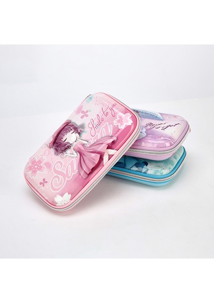 O Kalem Kutusu Çiçek Kız Kalem Kutusu Kawaii Kırtasiye Büyük Kapasiteli Kalem Kutusu Trousse Scolaire Okul Malzemeleri Sevimli Kalem Kutuları (Yurt Dışından)
