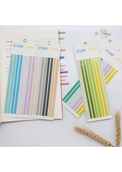 Qx 160 Sayfa Renkli Çıkartmalar Şeffaf Floresan Endeksi Sekmeler Bayraklar Yapışkan Not Kırtasiye Çocuk Hediyeler Okul Ofis Malzemeleri (Yurt Dışından) fırsatları