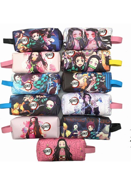 Donanma Anime Demon Slayer: Kimetsu No Yaiba Kamado Nezuko Öğrenci Kalem Kırtasiye Kalem Kutusu Kalem Işaretleyici Çanta Depolama Kılıfı (Yurt Dışından) fiyatları