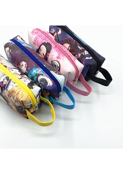Donanma Anime Demon Slayer: Kimetsu No Yaiba Kamado Nezuko Öğrenci Kalem Kırtasiye Kalem Kutusu Kalem Işaretleyici Çanta Depolama Kılıfı (Yurt Dışından) fırsatları