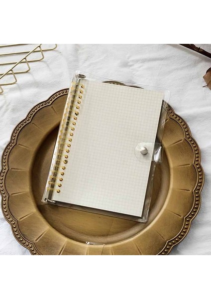 Sadece Kapaksarı A5 20 Delik A5 B5 20 Delik Gevşek Yaprak Defter Dolum 60 Sayfalık Spiral Ciltleme Kağıdı Dizin Iç Sayfa Nokta Izgara Boş Connell Kırtasiye (Yurt Dışından)