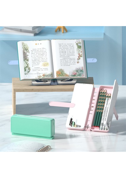 1 Adet Kalem Kutusu Newmebox Sevimli Kalem Kutusu Kitap Standı Okul Malzemeleri Kalem Kutusu Estuche Escolar Katlanabilir Kawaii Kırtasiye Kitap Tutucu Kalem Kutusu (Yurt Dışından)