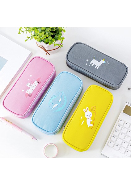 Stil 5 Unicorn Kalem Kutusu Kawaii Trousse Scolaire Kalem Kutusu Hayvanlar Estojo Escolar Kalemlik Okul Malzemeleri Astuccio Kalem Çantası (Yurt Dışından)