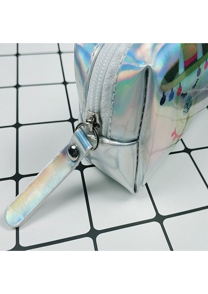 B Kaktüs Alpaka Lazer Holografik Kalem Kutusu Kız Kalem Kutusu Kırtasiye Depolama Okul Malzemeleri Sevimli Kalem Kutusu Kalem Çantası (Yurt Dışından) indirimleri