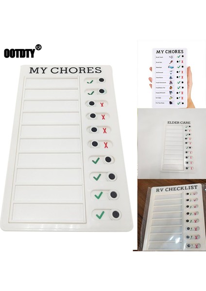 Rv Kontrol Listesi Yok Not Panosu Görevlerim Panosu Rv Arabalar Için Ayarlanabilir Ev Sınıfı (Yurt Dışından) fiyatları