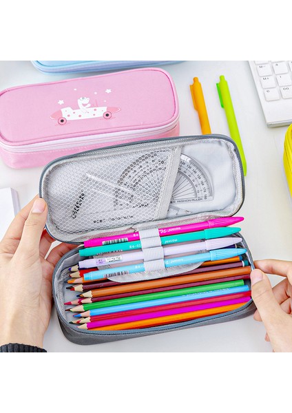 Stil 5 Unicorn Kalem Kutusu Kawaii Trousse Scolaire Kalem Kutusu Hayvanlar Estojo Escolar Kalemlik Okul Malzemeleri Astuccio Kalem Çantası (Yurt Dışından)