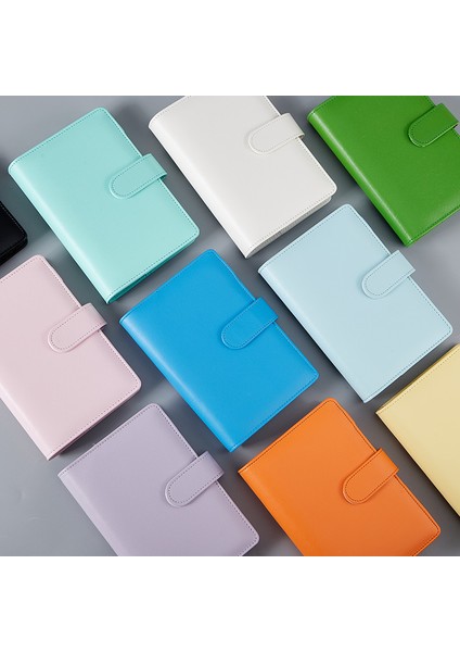 7 Adet A6 2023 Yeni A5/a6 Macaron Renkli Pu Deri Dıy Ciltli Defter Defter Kapağı Günlüğü Gündem Planlayıcısı Kağıt Kapak Okul (Yurt Dışından)