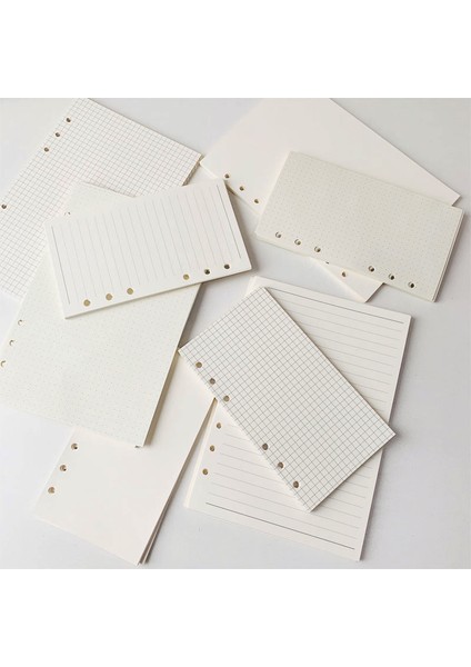 A5 Izgara A5 A6 Gevşek Yaprak Defter Dolum Ciltleyici 60 Sayfa Iç Kağıt Günlük Planlayıcı Iç Sayfa Haftalık Aylık Yapılacaklar Listesi Not Defteri (Yurt Dışından) fiyatları
