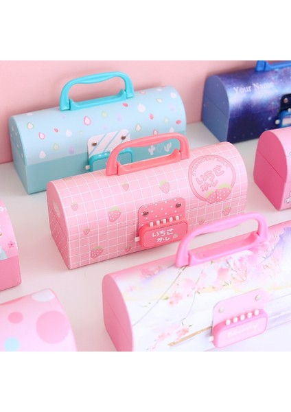 Stil 8 2021 Yeni Yaratıcı Kalem Kutusu Çok Fonksiyonlu Şifreli Kilit ile Büyük Kapasiteli Kalem Kutusu Erkek Kız Okul Kırtasiye Taşınabilir (Yurt Dışından) modelleri