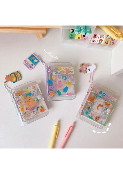 M D Sharkbang Yeni Varış Kawaii 70 Sayfalık 3 Halka Gevşek Yaprak Mini Cep Günlüğü Dizüstü Gündem Yapılacaklar Listesi Not Defteri Planlayıcısı Kırtasiye (Yurt Dışından) indirimleri