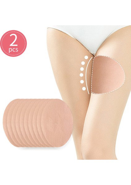 2 Adet G175 6-2 Adet Iç Uyluk Aşınma Önleyici Yama Bandı Unisex Tek Kullanımlık Görünmez Nefes Vücut Elastik Tayt Bandaj Sürtünme Önleyici Pedler (Yurt Dışından)