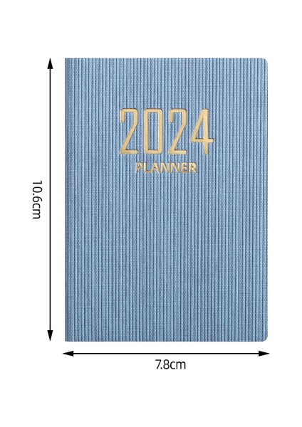 A7 Gündem 2024 Dizüstü Planlayıcı Günlüğü Ingilizce Caderno Cuadernos Y Libretas Yapılacaklar Listesi Diario Not Defteri Planificateur 2024 Not Defteri (Yurt Dışından)