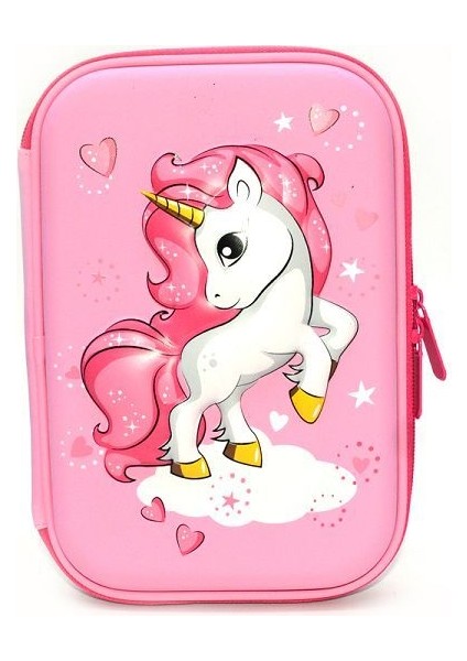 Tek Boynuzlu At Kalem Kutusu Tek Boynuzlu At Kalem Kutusu Flamingo Estuche Para Lapices Kawaii Kalem Kutusu Yaratıcı Estojo Escolar Menina Okul Malzemeleri Kırtasiye (Yurt Dışından)