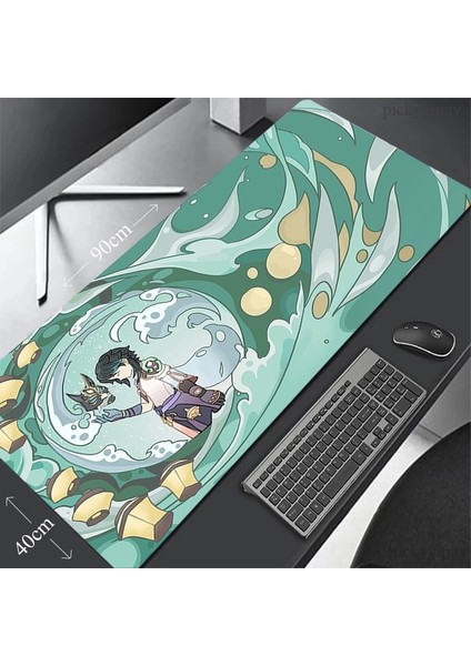 WA00317 (10) 700X300X3MM Genshin Etki Fare Altlığı Oyun Mousepadleri 400X900 Büyük Mousepad Anime Kauçuk Büyük Masa Mat Şirket Dizüstü Bilgisayar Masa Pedi Hediye Için (Yurt Dışından)