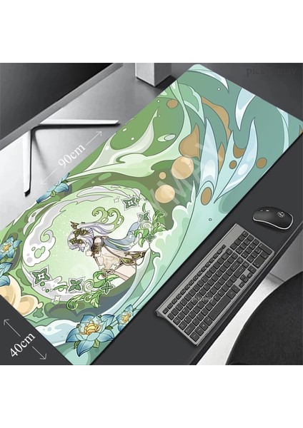 WA00317 (10) 700X300X3MM Genshin Etki Fare Altlığı Oyun Mousepadleri 400X900 Büyük Mousepad Anime Kauçuk Büyük Masa Mat Şirket Dizüstü Bilgisayar Masa Pedi Hediye Için (Yurt Dışından) modelleri