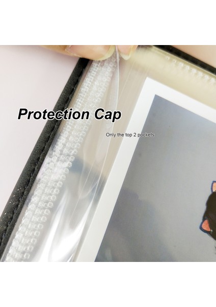 20 Adet 4 Cep 4in A5 3 Halka Plrbok A5 Glitter Deri Fotoğraf Kartları Albümü 3 Yüzük 7.6×9.8mm Kawaii Sevimli Bağlayıcı Fotocard 20 Yaprak 4 Cep Kollu 80 Fotoğraf (Yurt Dışından)
